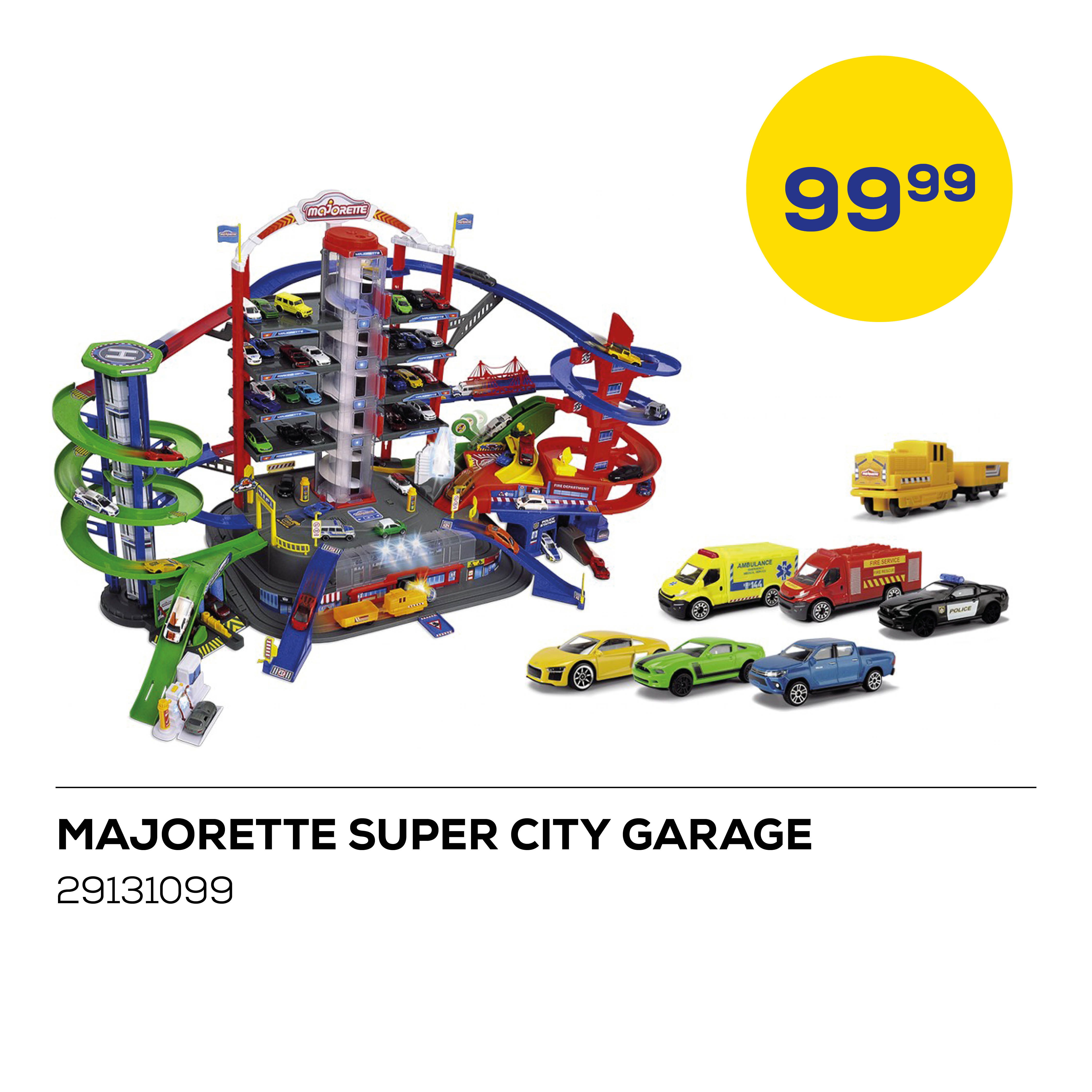 Majorette super city garage